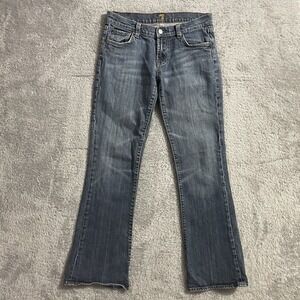 7 For All Mankind Jeans Womens Size 28 Bootcut Denim Blue Medium Wash Low Rise‎